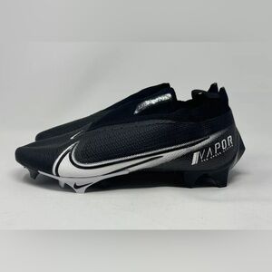 WIDE Nike Vapor Edge Elite 360 Flyknit Black White Football Cleats CV6317-001